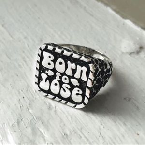 ♠️♣️♥️BORN TO LOSE RING ♥️♣️♠️ SOUVENIR JEWELRY